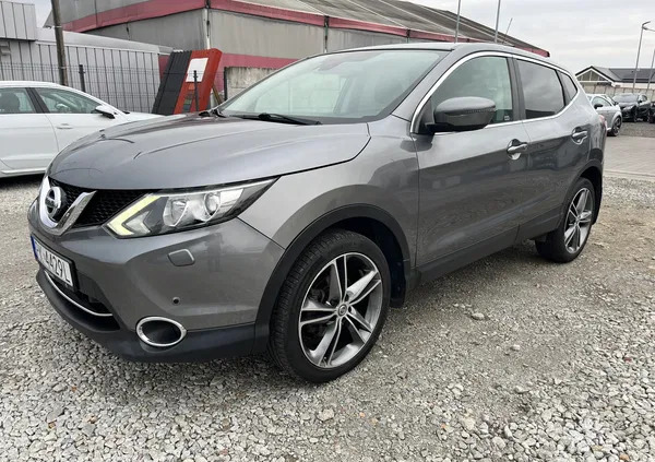 nissan wielkopolskie Nissan Qashqai cena 56500 przebieg: 92700, rok produkcji 2016 z Biała Rawska